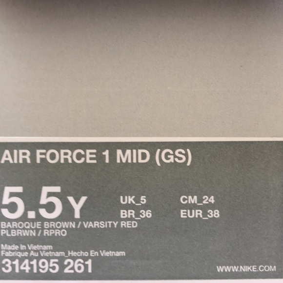 NIKE Air Force One XXV high top sneakers - Picture 8 of 10